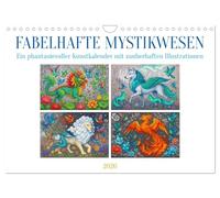 Des êtres mystiques fabuleux, Version française (Calendrier mural 2026 DIN A4 portrait), Calendrier CALVENDO mensuel