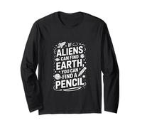 des extraterrestres drôles Peuvent trouver la Terre, Vous Pouvez trouver Un Crayon Manche Longue