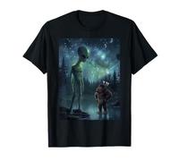 Des extraterrestres rendent visite aux premiers humains : une rencontre drôle et choquante T-Shirt
