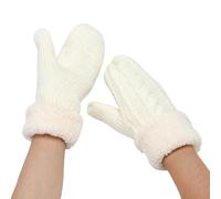 des Femmes Chaudes Et Confortables Gants Tricotés D'équipement 'activité Sportive 'Hiver pour Les Amateurs Extérieurs Fleep Doublure Mitaines Gants Bordés De Laine