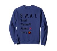des Femmes intelligentes du SWAT Politique drôles Contre l'élection de Trump Sweatshirt