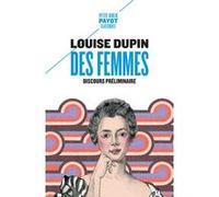 Des femmes Louise Dupin (Auteur), Frédéric Marty (Préface)
