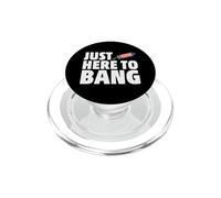des Feux d'artifice Juste là pour exploser PopSockets PopGrip pour MagSafe