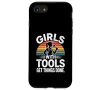 des Filles avec des Outils Font avancer Les Choses Coque pour iPhone SE (2020) / 7/8