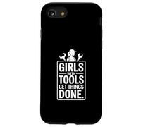des Filles avec des Outils Font avancer Les Choses Coque pour iPhone SE (2020) / 7/8