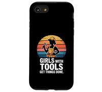des Filles avec des Outils Font avancer Les Choses Coque pour iPhone SE (2020) / 7/8