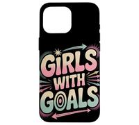 des Filles Qui Ont des objectifs Autonomisation des Femmes Égalité des Femmes Coque pour iPhone 16 Pro Max