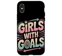 des Filles Qui Ont des objectifs Autonomisation des Femmes Égalité des Femmes Coque pour iPhone X/XS