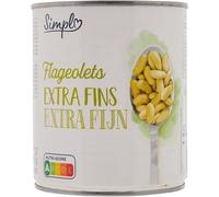Des flageolets prêts en un instant avec SIMPL Flageolets extra-fins, 530g - Lot de 4