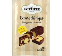 Des gâteaux parfaits sans attendre avec la levure chimique LA PATELIERE, le lot de 6 sachets de 11g pour des pâtisseries réussies - Lot de 6