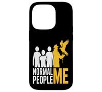 des Gens normaux Contre Moi Falconry Hawk Coque pour iPhone 14 Pro