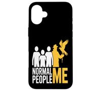 des Gens normaux Contre Moi Falconry Hawk Coque pour iPhone 16 Plus