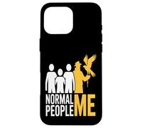 des Gens normaux Contre Moi Falconry Hawk Coque pour iPhone 16 Pro Max