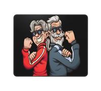 des Grands-Parents Très Cool Qui Plient Les Bras Mouse Pad Douce Tapis Souris Durable Tapis De Souris pour Maison Jeux Gamer 25X30Cm