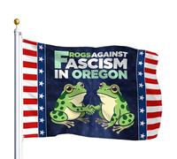 Des grenouilles contre le fascisme en Oregon, des drapeaux pour les élections