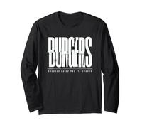 des Hamburgers Parce Que la Salade a EU sa Chance | Funny Foodie Manche Longue