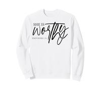 des Hommes et des Femmes chrétiens dignes Qui Aiment Dieu et Jésus Sweatshirt