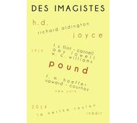 Des imagistes Anthologie 1914 - Ezra Pound - Librairie De La Nerthe - broché - Poésie