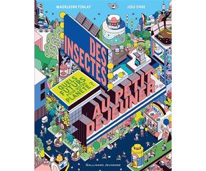 Des insectes au petit-déjeuner Quels futurs pour notre planète ? - Madeleine Finlay - Gallimard jeunesse - cartonné - Dictionnaire et encyclopédie