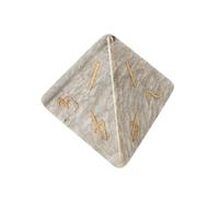 Dés jaspe océan - Dés en pierre précieuse sculptés à la main D4 D6 D8 D10 D12 D20 ou polyédriques pour jeux de rôle DND et de table (D4Face)