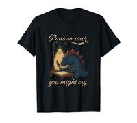 des Jeux de Mots drôles sur Le stégosaure de Dinosaure si Crus Que Vous pourriez en pleurer T-Shirt