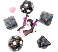 Dés Jouets WreGmgg Qui Brillent dans Le Noir: Un Cadeau Original pour Hommes Et Femmes-634