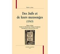 Des Juifs et de leurs mensonges (1543)