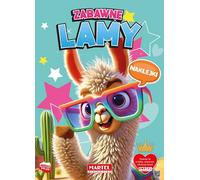 Des lamas rigolos avec des autocollants - Katarzyna Salamon (Buch auf Polnisch)