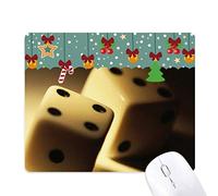 dés le jeu points photo tapis de souris en jeu - office mat noël