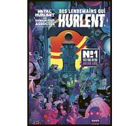 Des lendemains qui hurlent N°1 - Livre dépliant 1975 - 1985 - Collectif - Humanoïdes Associés - broché - Bande dessinée