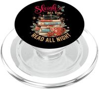 des Livres pour Chats en traîneau Toute la journée à Lire Toute la Nuit PopSockets PopGrip pour MagSafe