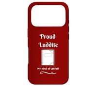 des luddites Fiers comme de Vraies tablettes Coque pour iPhone 17 Pro