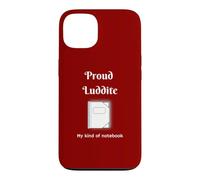 des luddites Fiers comme de Vrais carnets Coque pour iPhone 13