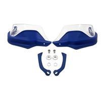 des mains poignée bouclier Pour BMW R 1200 GS Pour ADV R1200GS LC R1250GS Pour F 800 Pour Adventure S1000XR Ensemble Complet Protecteur Main Protection Pare-brise Protège-mains(Blue Clear Set)