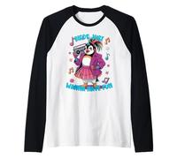 des manchots Amusants pour Hommes, Femmes et Enfants, Oiseaux, veulent Juste s'amuser Manche Raglan