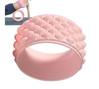 des maux de dos avec roue de yoga - Rouleau de massage musculaire profond | Outil d'étirement antidérapant pour le cœur, correction de la, flexibilité, a