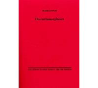 Des metamorphoses - Marie Cosnay - Cheyne Eds - broché - Roman