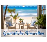 Des mini-mondes confortables, Version française (Calendrier mural 2026 DIN A4 portrait), Calendrier CALVENDO mensuel