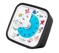 des minuteries éducatives colorées avec Une échelle visuelle et des indicateurs de Batterie Faible aident Les à Comprendre Facilement Le Concept du Temps