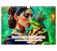 Des mondes de contes de fées sombres, Version française (Calendrier mural 2026 DIN A4 portrait), Calendrier CALVENDO mensuel