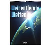 Des mondes lointains, Version française (Calendrier mural 2026 DIN A3 portrait), Calendrier CALVENDO mensuel