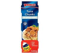 Des morceaux de thon Princes de l'eau de source (de 3x80g) - Paquet de 6