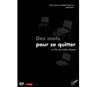 Des mots pour se quitter dvd - Moreau Laetitia - L'harmattan - broché - Livre