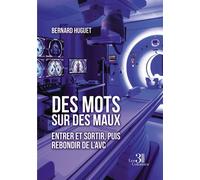 Des mots sur des maux - Entrer et sortir, puis rebondir de l'AVC - Bernard Huguet - Trois Colonnes - broché - Témoignage