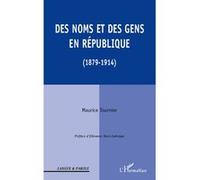 Des noms et des gens en République Maurice Tournier (Auteur)