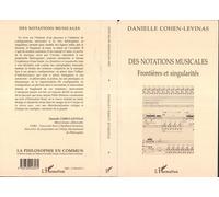 Des Notations Musicales - Frontières Et Singularités