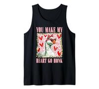 des oies drôles pour la Saint-Valentin, tu Fais klaxonner Mon cœur Débardeur