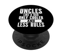 Des oncles comme un père, mais plus cool et moins de règles, oncle PopSockets PopGrip Adhésif