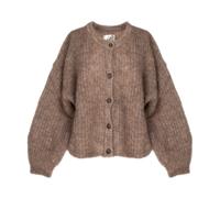 Des Petits Hauts - Long Sleeve Cardigan - Femme - Pulls - Gris - Taille: 36 FR