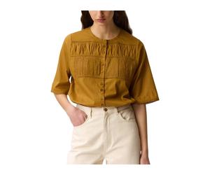 Des Petits Hauts - Salem Shirt - Femme - Blouses et Chemises - Jaune - Taille: 36 FR